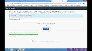 How To Upload Install WordPress Theme From cPanel Manually || How To Manually Upload WordPress Theme