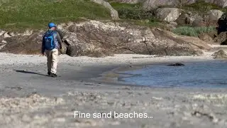 Enchanting beach at Ogna, Norway