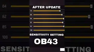 AFTER UPDATE FREE FIRE SENSITIVITY SETTING 2024 🔥 FREE FIRE SENSITIVITY || FREE FIRE SETTING