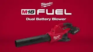 Milwaukee M18 Fuel Dual Battery Cordless Blower  18V Li-Ion Model# 2824-20