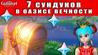 7 сундуков, примогемы и дендрокулы | Genshin Impact 3.4 | Воспоминания об Оазисе Вечности