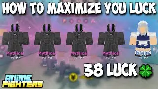 How To MAXIMIZE Your Luck In Anime Fighters Simulator!