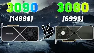 RTX 3090 vs RTX 3080 | RTX 3080 vs RTX 3090 | RTX 3090 BENCHMARKS