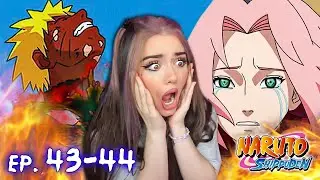 IM CRYING.. NARUTO IS HURTING😱 | Naruto Shippuden Ep 43 & 44 Reaction