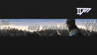 BANNER TEMPLATE WATCH DOGS 2 | FREE WATCH DOGS 2 BANNER TEMPLATE | FREE DOWNLOAD | PHOTOSHOP