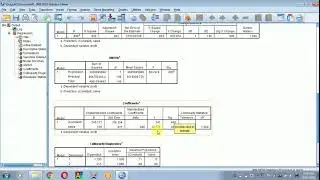 HOW TO DO SIMPLE LINEAR REGRESSION SPSS