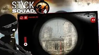 Stick Squad 4 - Sniper's Eye - Gameplay Android