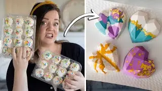 Turning $3 Grocery Store Cupcakes into Boujee CAKE TRUFFLES!