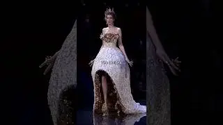 The designer vs the designs by Guo Pei✨