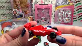 Bag of Toys#30, Formula car, Iron Man 3, How To Train Your Dragon 2, Monsters University,Toy Story