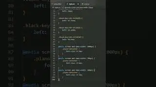 Playable Piano In JavaScript | Playable Piano  #webdesign #webdevelopment