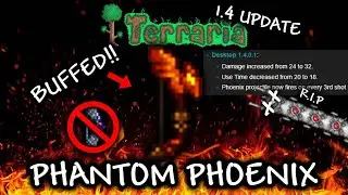 Phantom Phoenix - Daedalus Stormbow but BETTER?! in Terraria 1.4 Update (Showcase & How to Get It)