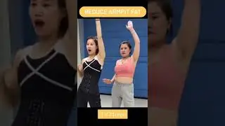 Armpit fat exercise easy action workout at home 