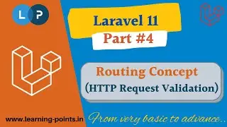Http request validation using route | Route helper function | Laravel 11 tutorial | Learning Points