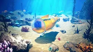 AWESOME Submarine Exploration of Custom Built Home Aquarium Simulator Tycoon | Fishkeeper Gameplay