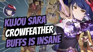 💀 THIS KUJOU SARA DECK IS MENACING 💀 | Genshin Impact TCG