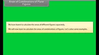 Combinations of Plane Figures Area 1