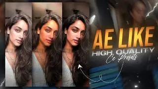 3 Best Quality Ae Like CC 🤍🔥 | Preset & XML File | Alight Motion | Rajj Editz |