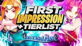 Best Tierlists, First Impressions, Reroll guide, Beginner tips, & more [ Echoes of Mana ]