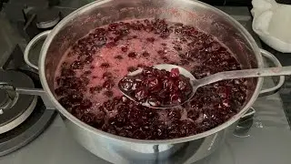 Yıllardır Bu Tarifle Yapıyorum! Asla Şaşmayan Vişne Reçeli Tarifi!