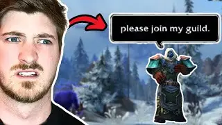 I tried making a GUILD in WoW as a BEGINNER (nobody joined)