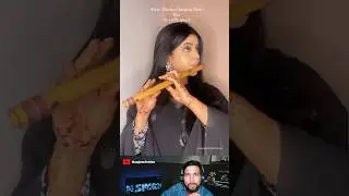 Amazing flute playing❤️👏 Mere Dholna - Ranjeet Action #shorts #trending #viralvideo