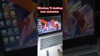 how to customize desktop icon in windows 11 