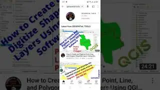 GEOSPATIAL TOOLS YouTube Channel