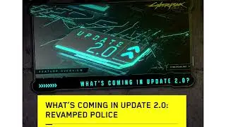 Cyberpunk 2077 Update 2 0 and Phantom Liberty Features Detailed