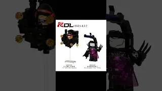【News】LEGO Skibidi Toilet KDL837 - DJ Toilet | Titan TV Man | Unofficial Minifigures