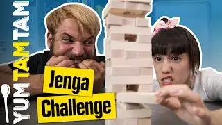 Alles kommt in den Mixer! // Jenga Challenge #1 // 