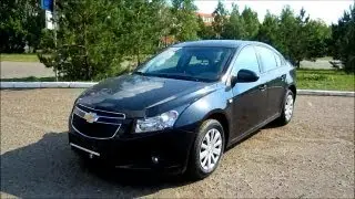 2012 Шевроле Круз LS. Обзор (интерьер, экстерьер).