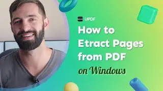 How to Extract Pages from PDF on Windows | UPDF