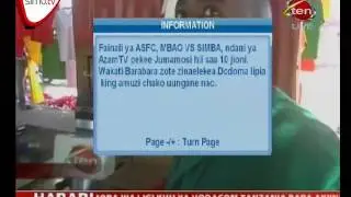 Mashabiki Wa Soka Dodoma Wasubiri Kwa Kamu Fainali Ya FA