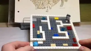 Обзор на мою Лего самоделку|Лего мини игра/Лего лабиринт/Lego mini-game