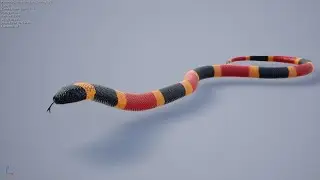 Medhue Coral Snake for sale in Unreal Engine!!