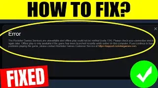 How To Fix Error Code 134 In Rockstar Games Launcher - Fix 
