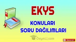 2025 MEB EKYS Konuları ve Soru Dağılımları | Müdür ve Müdür Yardımcılığı Sınavı