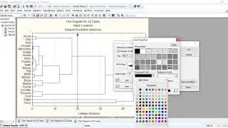 Cluster Analysis in STATISTICA
