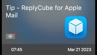 Tip - ReplyCube for Apple Mail - Preview