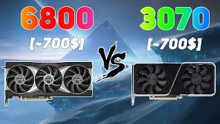 RX 6800 vs RTX 3070 | RTX 3080 vs RX 6800 | 1080P, 1440P & 4K Benchmarks