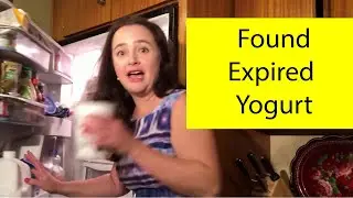 Delicious fruit cake from expired yogurt. Reduce food waste by understanding the 