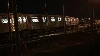MTA SUBWAY: Yard Move Action at Coney Island Yard