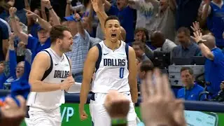 Dante Exum crazy buzzer beater 3 forces OT after Jabari Smith Jr misses both FT's 😱
