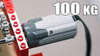 Lego Motor Lifts 100kg