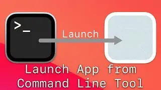 Launch App from your Command Line Utility