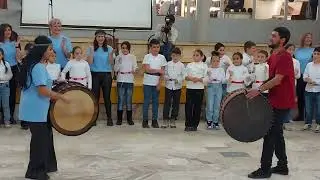 Թմբկազարկեր. Մարինե Ոսկանյան և Լաերտ Գրիգորյան