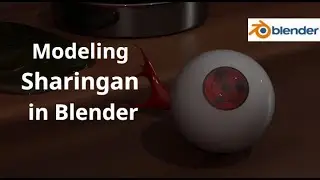 Blender 3D - Modeling Sharingan
