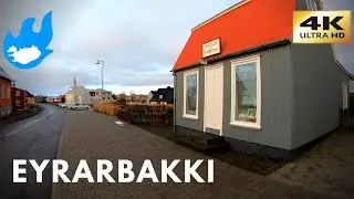 Iceland Walking Tour - Eyrarbakki [4K]