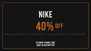 Nike Promo Code 2025 March